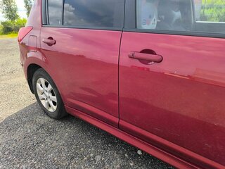 2011 Nissan Tiida I Рестайлинг, красный, 600000 рублей, вид 5