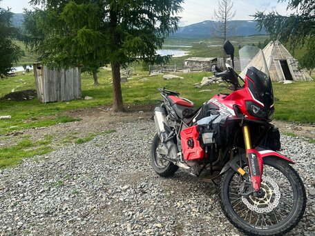 2018 Honda CRF 1000L Africa Twin, красный, 1050000 рублей, вид 1