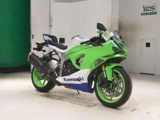 2024 Kawasaki ZX-6 Ninja, зелёный, 1250000 рублей, вид 3