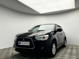 2013 Mitsubishi ASX I, чёрный, 784000 рублей, вид 3