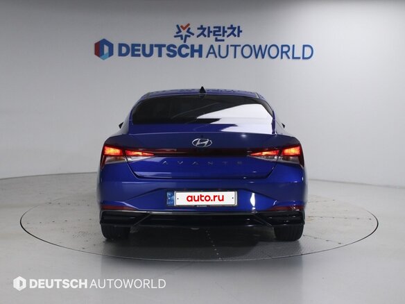 2023 Hyundai Avante VII, синий - вид 3