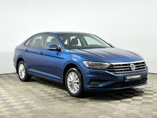 2020 Volkswagen Jetta VII, синий, 1600000 рублей, вид 1