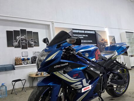 2011 Suzuki GSX-R 600, синий, 550000 рублей, вид 2