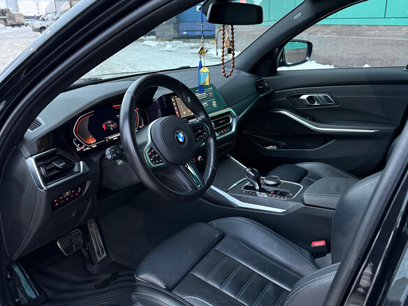 2021 BMW 3 серии 320d xDrive VII (G2x), чёрный, 4450000 рублей - вид 8