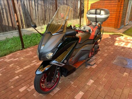 2012 Yamaha TMAX, чёрный, 520000 рублей, вид 3