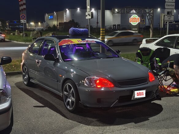1999 Honda Civic VI Рестайлинг, серый, 850000 рублей - вид 8