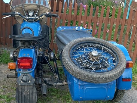1990 Урал ИМЗ-8.103, синий, 170000 рублей, вид 5