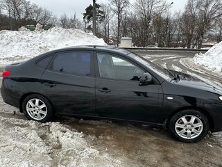 2010 Hyundai Elantra IV (HD), чёрный, 730000 рублей, вид 4