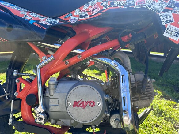 2024 Kayo Evolution YX125EM, оранжевый, 65000 рублей - вид 5