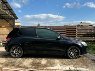 2011 Volkswagen Golf VI, чёрный, 475000 рублей, вид 3