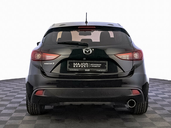 2014 Mazda 3 III (BM), чёрный, 1350000 рублей - вид 5