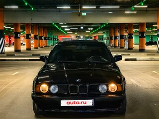 1992 BMW 5 серии 520i III (E34), чёрный, 630000 рублей, вид 3