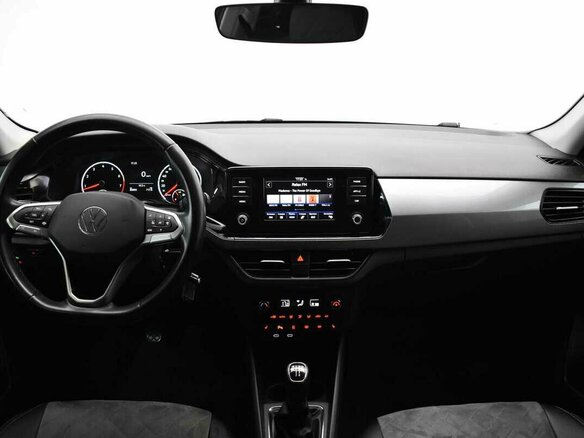 2021 Volkswagen Polo VI, чёрный, 1500000 рублей - вид 4