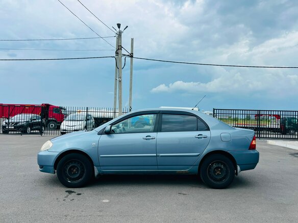 2003 Toyota Corolla IX (E120, E130), голубой, 609000 рублей - вид 3