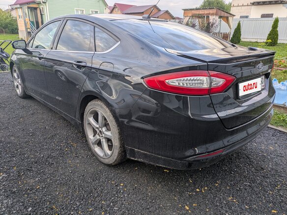 2013 Ford Fusion (North America) II, чёрный - вид 6