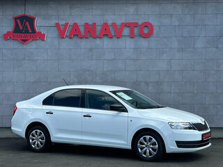 2015 Skoda Rapid I, белый, 1043000 рублей, вид 3