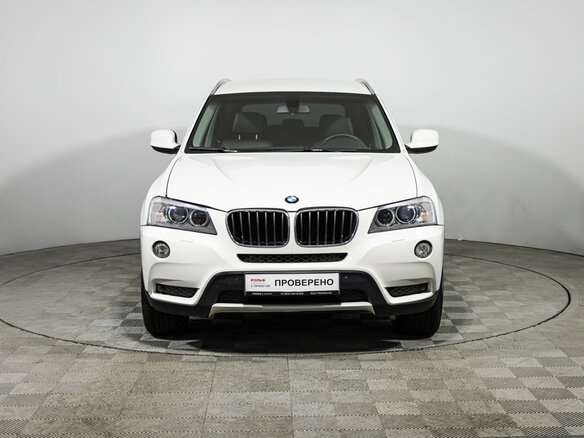 2014 BMW X3 20d xDrive II (F25), белый, 1799700 рублей - вид 1