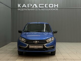 2021 Lada (ВАЗ) Granta I Рестайлинг, синий, 699000 рублей, вид 3