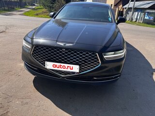 2021 Genesis G90 I Рестайлинг, чёрный, 2500000 рублей, вид 1
