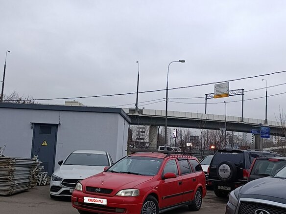 1999 Opel Astra G, красный