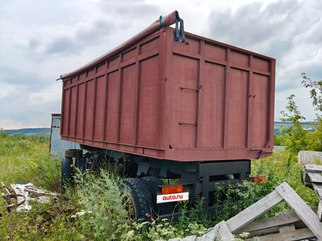 1990 КамАЗ ГКБ-8350, красный, 250000 рублей, вид 1