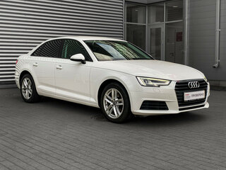 2018 Audi A4 V (B9), белый, 2150000 рублей, вид 3
