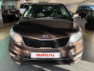 2016 Kia Rio III Рестайлинг, коричневый, 1190000 рублей, вид 2