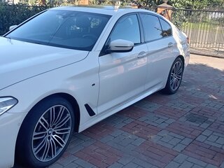2019 BMW 5 серии 530i xDrive VII (G30/G31/G38), белый, 3400000 рублей, вид 4