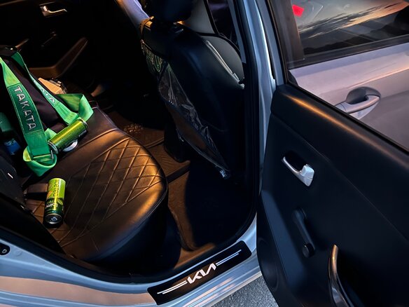 2014 Kia Rio III, серебристый, 555000 рублей - вид 9