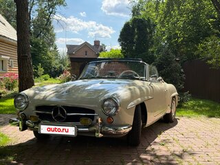 1962 Mercedes-Benz 190 SL R121, бежевый, 16500000 рублей, вид 1