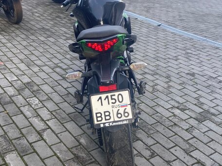 2016 Kawasaki ER-6N, зелёный, 580000 рублей, вид 5