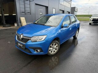 2018 Renault Logan II Рестайлинг, синий, 888888 рублей, вид 1