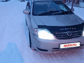 2001 Toyota Corolla Fielder IX (E120, E130), серый, 480000 рублей, вид 5