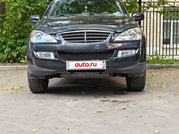 2010 SsangYong Kyron I Рестайлинг, чёрный, 1050000 рублей - вид 2