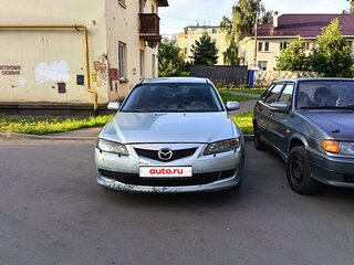 2006 Mazda 6 I (GG) Рестайлинг, серебристый, 330000 рублей, вид 3