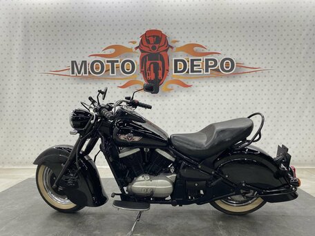1999 Kawasaki VN400 Vulcan, чёрный, 359000 рублей, вид 2