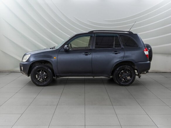 2007 Chery Tiggo (T11) I, чёрный - вид 3