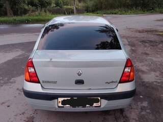 2003 Renault Symbol I Рестайлинг, серебристый, 115000 рублей, вид 3