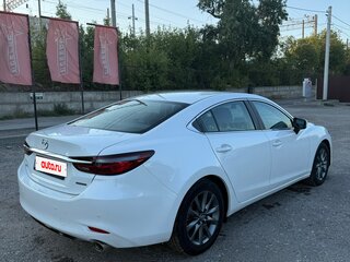 2019 Mazda 6 III (GJ) Рестайлинг 2, белый, 2200000 рублей, вид 3