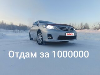 2011 Toyota Corolla X (E140, E150) Рестайлинг, серебристый, 1130000 рублей, вид 1