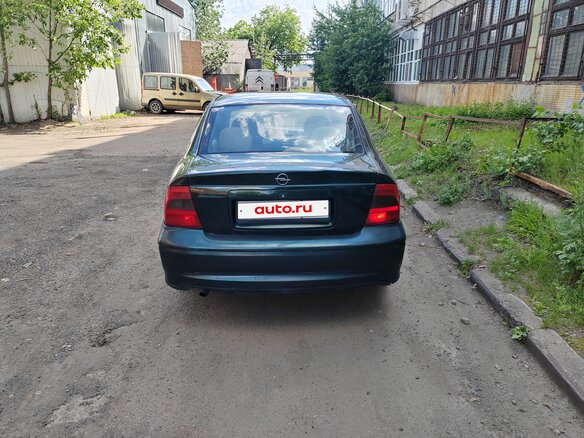 1999 Opel Vectra B Рестайлинг, зелёный, 210000 рублей - вид 8