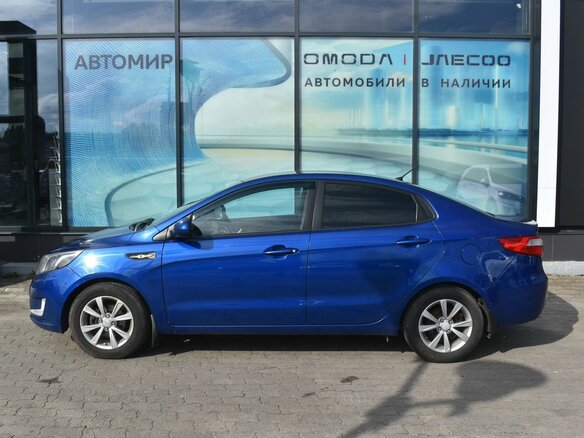 2012 Kia Rio 5-speed III, синий - вид 7