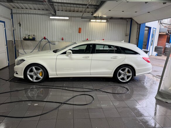 2013 Mercedes-Benz CLS 350 CDI II (C218), белый, 2300000 рублей - вид 8