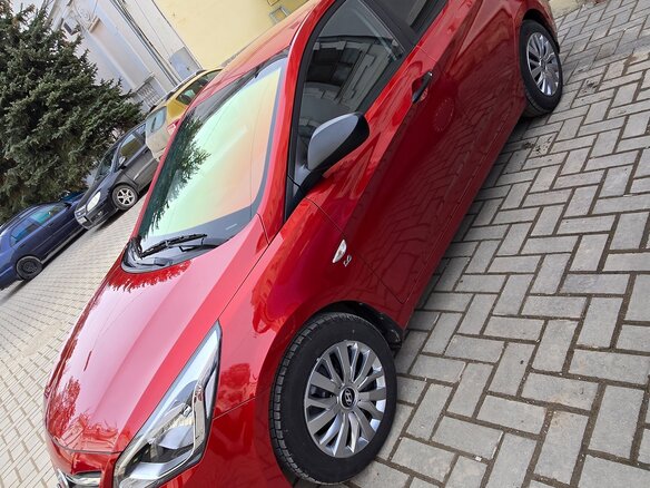 2015 Hyundai Solaris I Рестайлинг, пурпурный, 1300000 рублей - вид 9