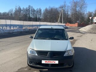 2007 Renault Logan I, серый, 390000 рублей, вид 1