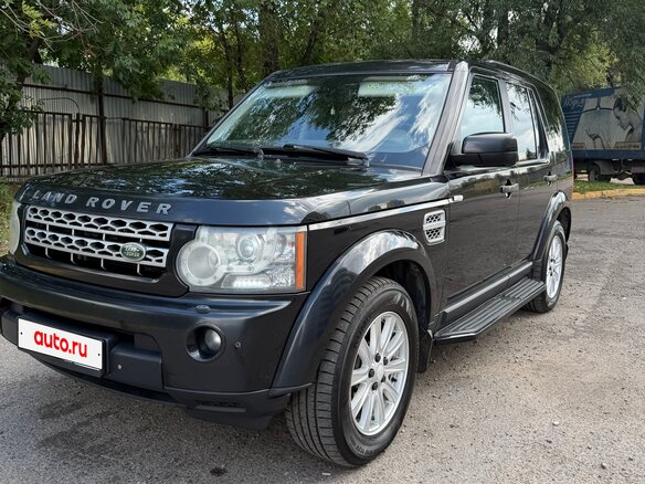 2010 Land Rover Discovery IV, чёрный