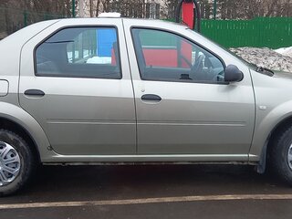 2013 Renault Logan I Рестайлинг, бежевый, 369000 рублей, вид 5