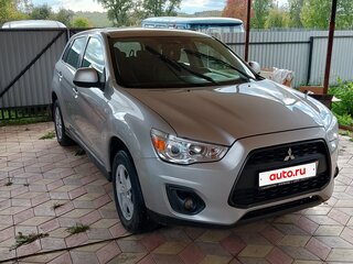 2014 Mitsubishi ASX I Рестайлинг, серебристый, 1025000 рублей, вид 2