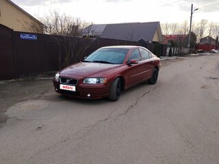 2008 Volvo S60 I Рестайлинг, красный, 550000 рублей, вид 1