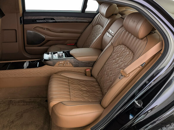 2021 Genesis G90 Limousine I Рестайлинг, чёрный, 5840000 рублей - вид 18